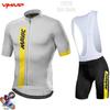 Completo da Ciclismo a Maniche Corte Mavic Set di Bretelle Abbigliamento da Strada Uomo