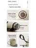 Large Capacity Double-Lid Stainless Steel Insulated Cup with Tea Separator for Men and Women - Portable, Car-Friendly, and Outdoor Ready