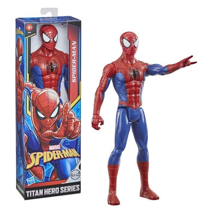Figurine Spider-Man Titan Hero - 30 cm - MARVEL - Licence Spiderman - Pour enfants à partir de 4 ans