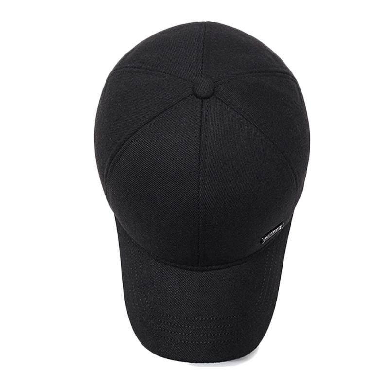 Samt Dick Mittelalterlich Und Älter Ohrenschutz Warm Kältefest Baseballkappe Herbst Winter Herren Outdoor-Kappe