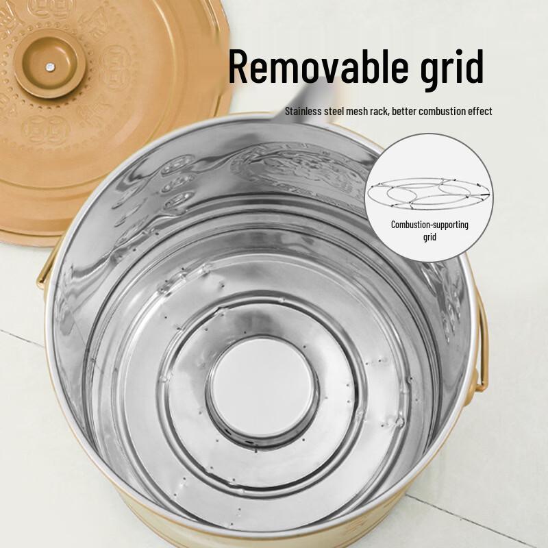 Stainless Steel Incense Burning Bucket