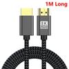 HDMI 2.1 Cable HDMI-compatible Vedio Cable 8K@60Hz 48Gbps EARC ARC HDCP High Speed Video Cable HDMI Connector Adapter for PS4 PS5 PC TV Projector