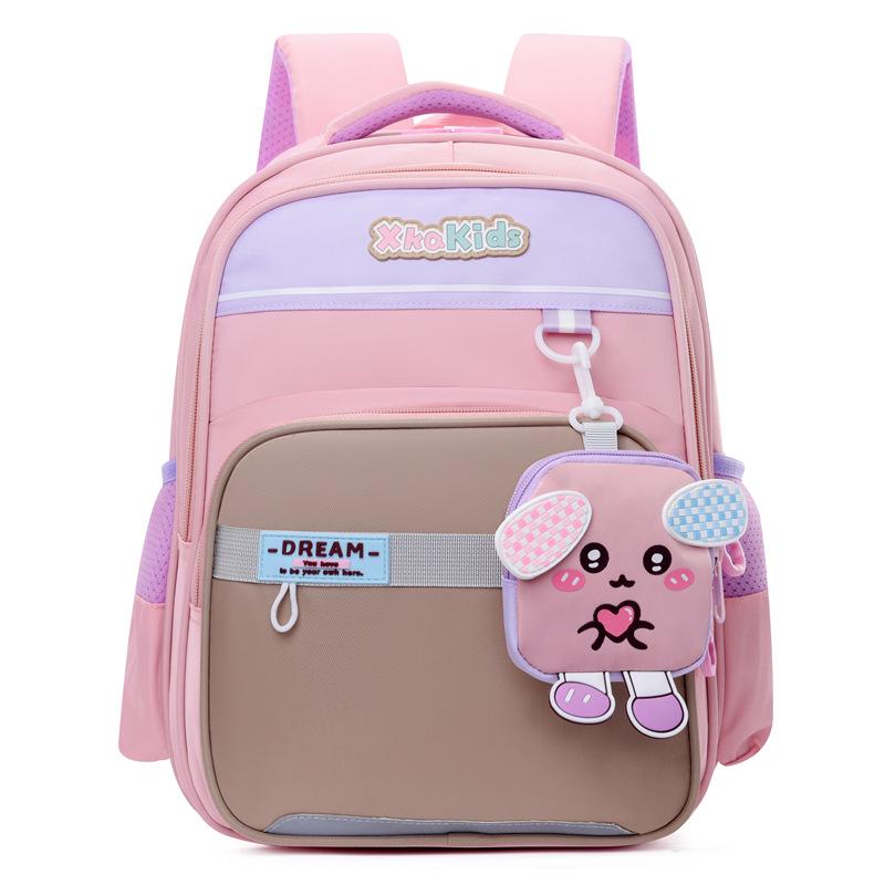 New Lightweight Primary School Schoolbag for Boys and Large-capacity Children's Backpack for Women