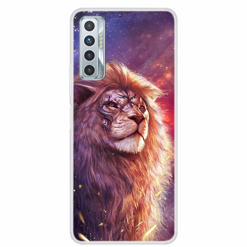 For Tecno Camon 17P Case Luxury Silicone TPU Soft Cover Phone Case For Tecno Camon 17 CG7 CG6 1 7 Coque Shockproof Cartoon Funda