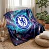 Chelsea FC Themen-Decke Weiche Flanell-Decke Plüsch-Überwurf Gemütliche Sofa-Bett-Decke für Wohnkultur
