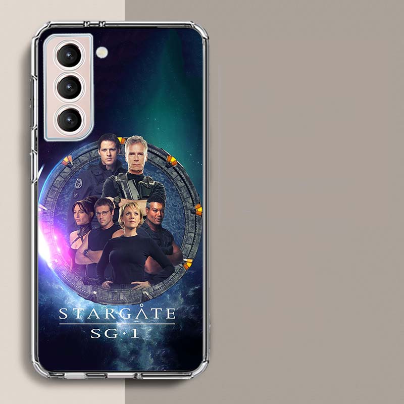Stargate Atlantis Phone Case For Samsung Galaxy S25 Edge S24 S23 FE S21 S20 S10 Plus S22 S26 Ultra Cover Clear Cases TPU Capa Sh