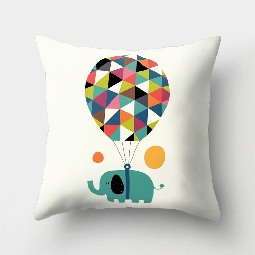 Car Cushion Pillow Case Yiwu Pillow Sofa Pillow Case Creative Home Polyester
