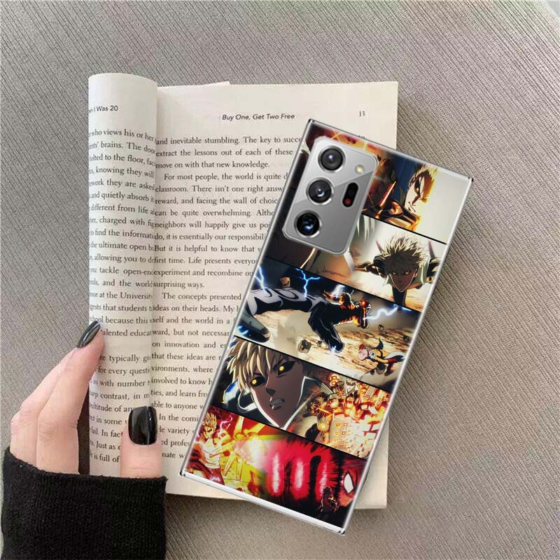 Punch Genos Phone Case For Samsung Galaxy S25 Edge S24 S23 FE S22 S26 Ultra S21 S20 S10 Plus Capa Soft