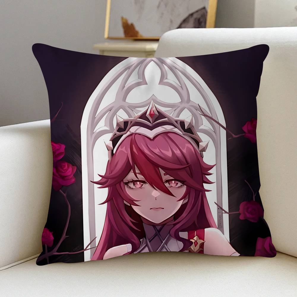 

R-Rosaria Maple Design Cushion Cover Happy Autumn Harvest Decor Holiday Decorati Pillow Cover 12x12Inch