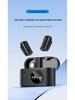 SX101 Wireless Lavalier Microphone with AI Noise Reduction for Live Streaming and Recording