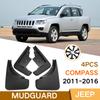 Garde-boue pour Jeep Compass 2011-2016 Garde-boue Avant Arrière Aile Voiture