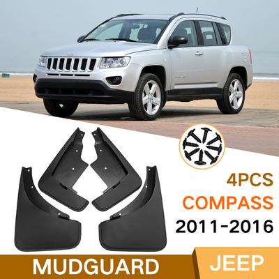 Mud Flaps For Jeep Compass 2011-2016 MudFlaps Front Rear Fender Car