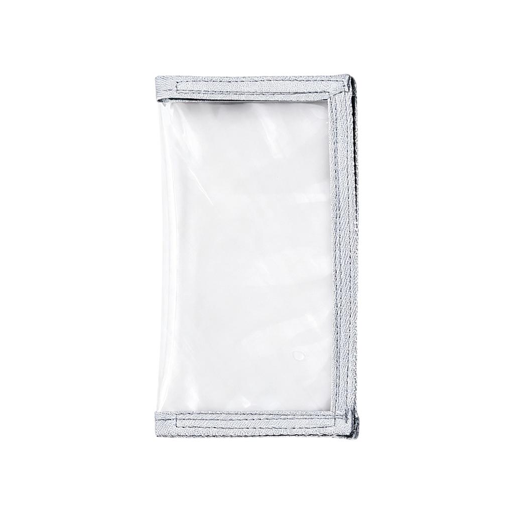 Fishing Lure Protective Cover Transparent PVC Material Durable Soft Storage Bag for Fishing Lures and Accessories with Reinforced Edges