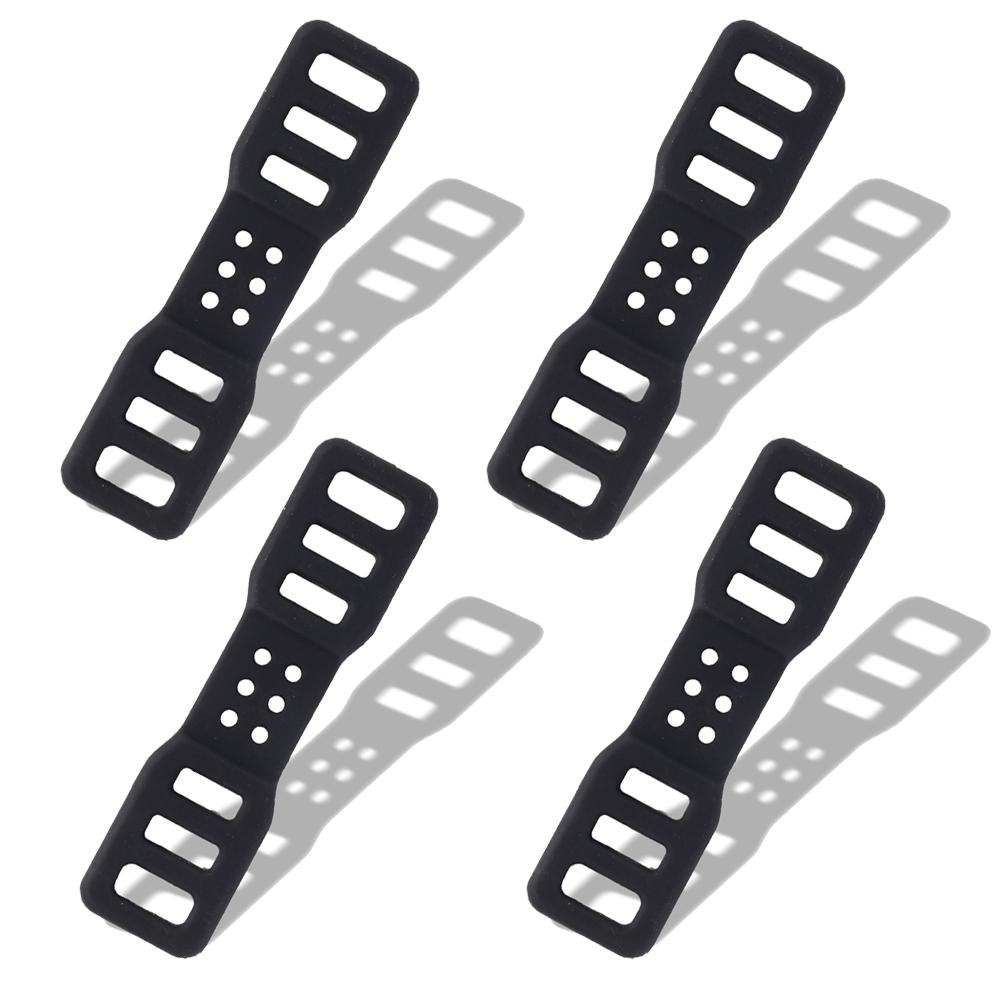 4-1 ks Silikonový elastický popruh pro autokameru Fixační bandáž Zpětné zrcátko DVR Fixační gumové pásky Příslušenství