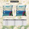 H-Henry Art Pillow Case For Car Sofa Decorative Home Double-sided Print Plush Square Throw Pillow Cushion Cover