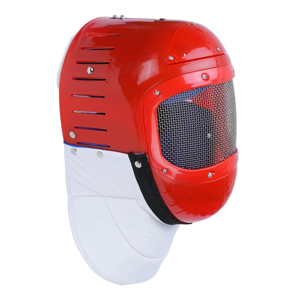 Kids Fencing Face Guard Breathable Metal Mesh Helmet Protective Cover for Foil Sabre Epee Use