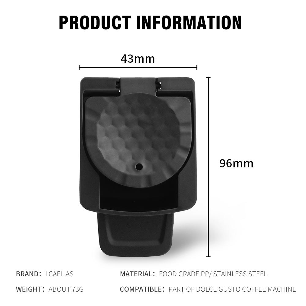 Capsule Adapter For Nespresso Original Capsules Convert To A Holder Compatible With Dolce Gusto MINI ME Coffee Maker Accessories