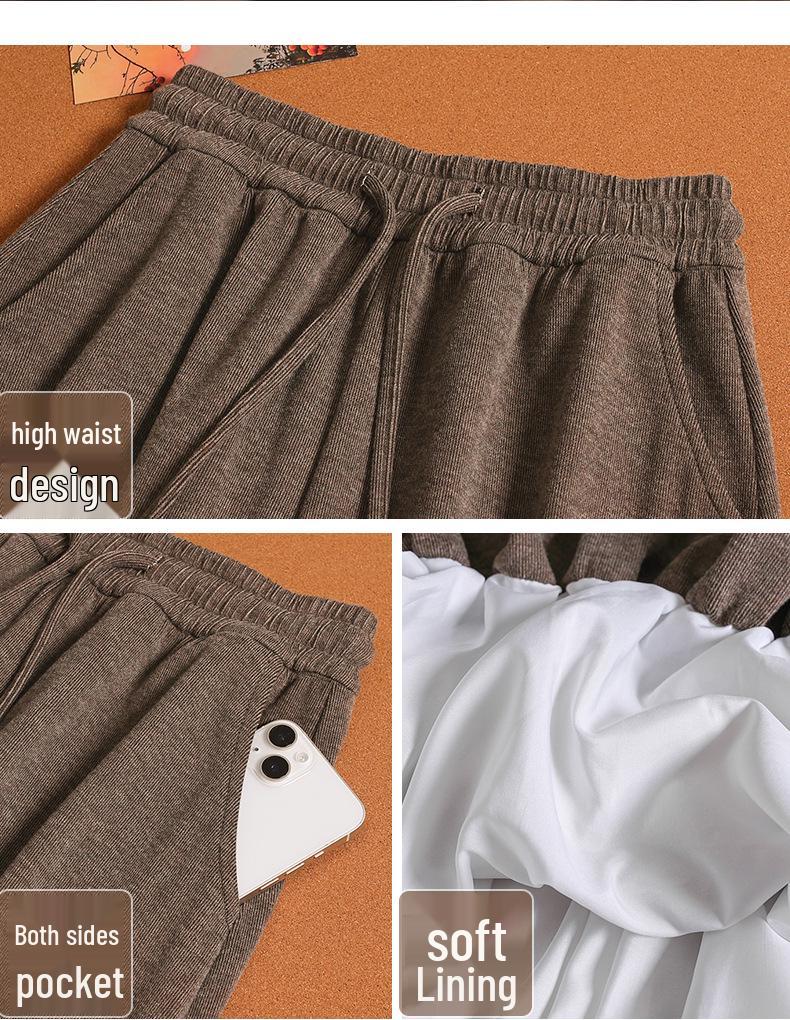 Khaki Sticky Rice Bud A-line Skirt: Women's High Waist Slimming Mid-length for Autumn 2025