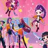 Girls Hoodie 3D Cartoon Jacket Sweatshirt Music Zip Hooded Long Sleeve Tops