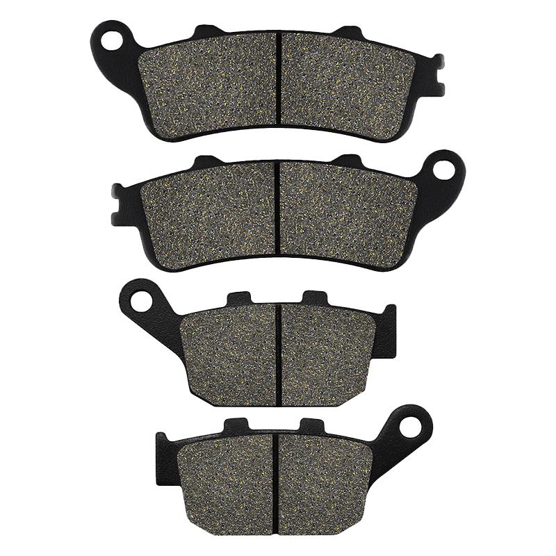 Cyleto Motorcycle Parts Front or Rear Brake Pads for Honda FES125 FES150 Pantheon FES 125 150 03-06 FES250 Foresight 250 00-05