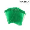 20pcs Strawberry Grapes Fruit Grow Bags Netting Mesh Vegetable Plant Protection Bags For Pest Control Anti-Bird Garden Tools