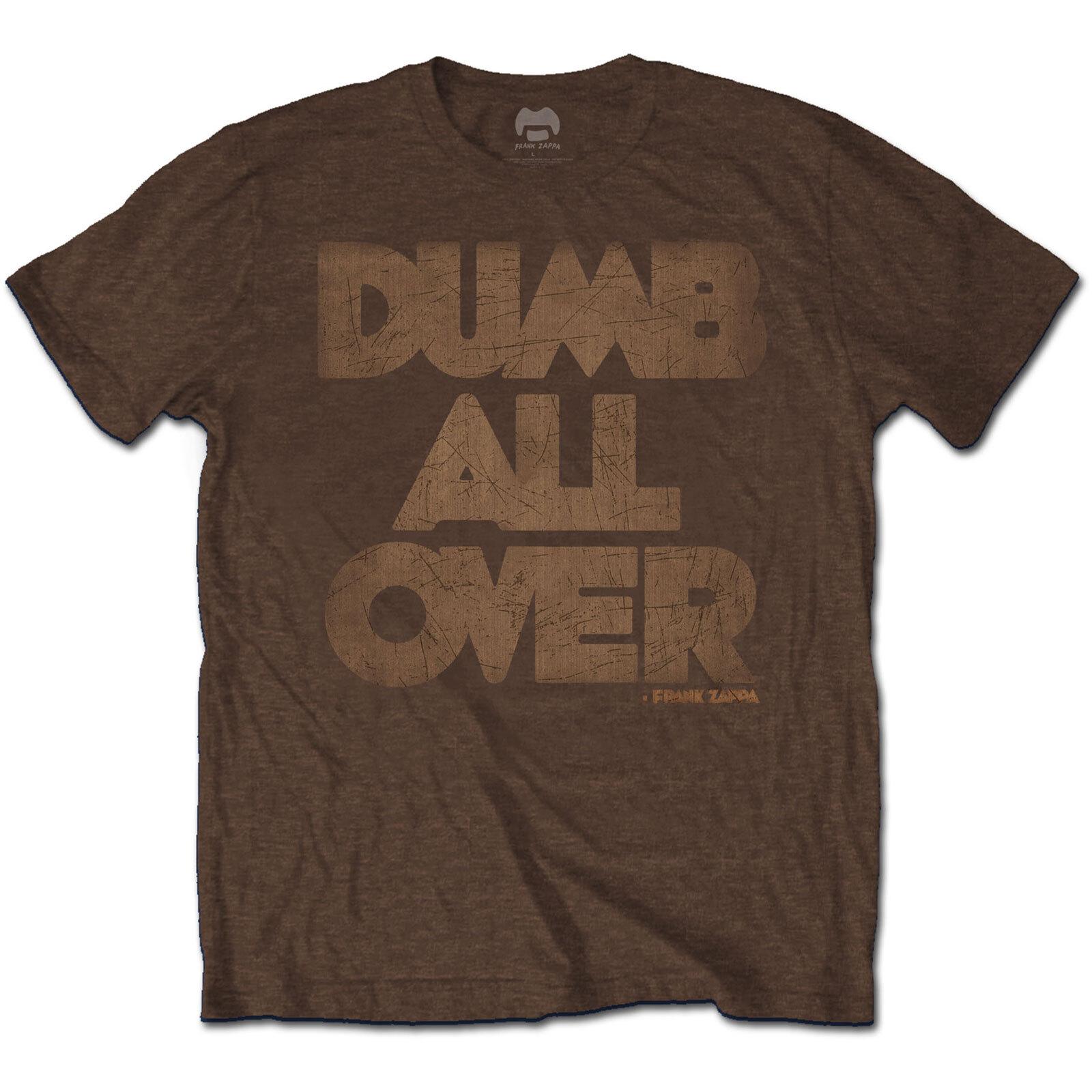 Frank Zappa Unisex T-Shirt: Dumb All Over XL