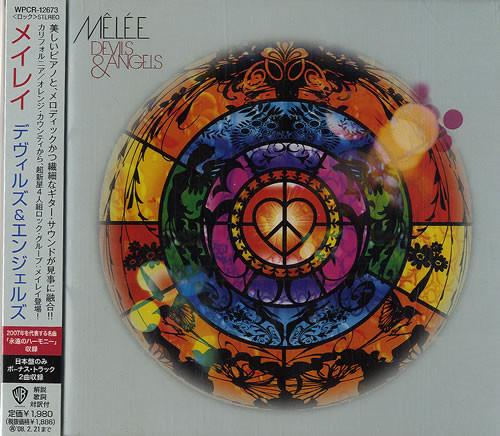 

CD MÊLÉE - Devils & Angels WPCR12673 Warner Bros. Re 2007 Japan Obi Rock