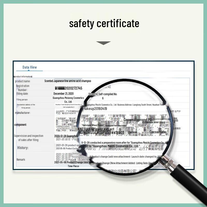 ASAKA Late Cherry Blossom Amino Acid Shampoo