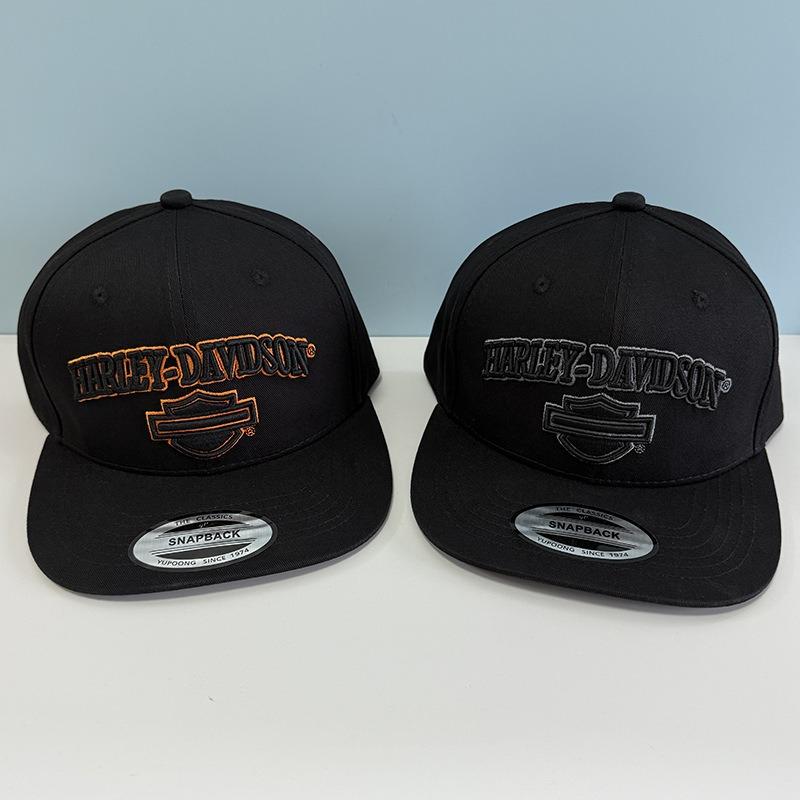 1pcs Embroidered Hiphop Baseball Cap Adjustable Sport Casual Cap Outdoor Leisure Breathable Cap For Harley Davidson Accessories