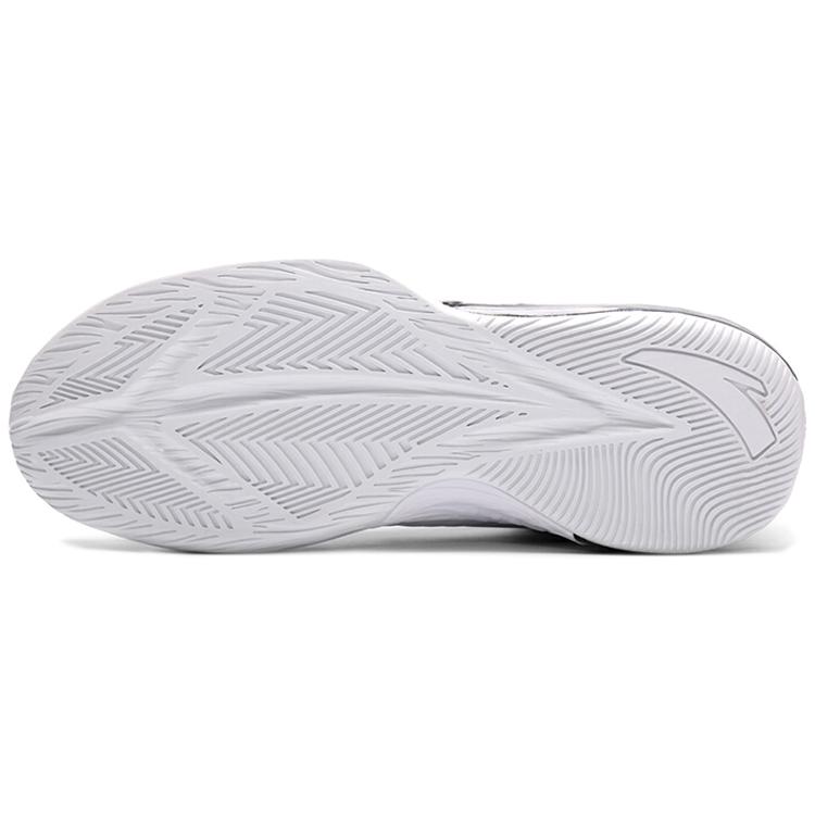 New ANTA Basketball Collection Basketball Shoes Men High Top White/Black 91631101-1