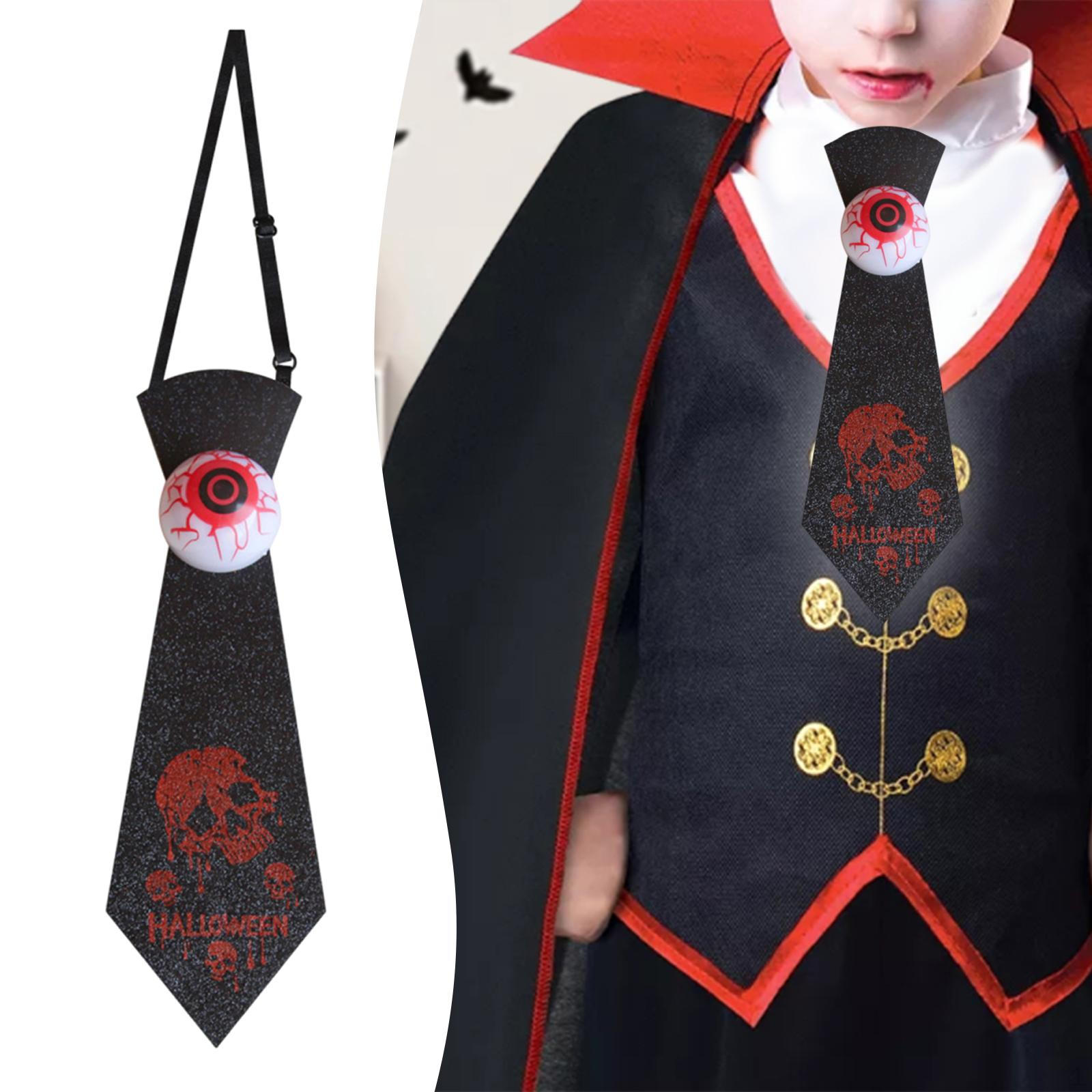 

Хэллоуин Аксессуары для галстука для бара Праздник Косплей Рейв чёрный
