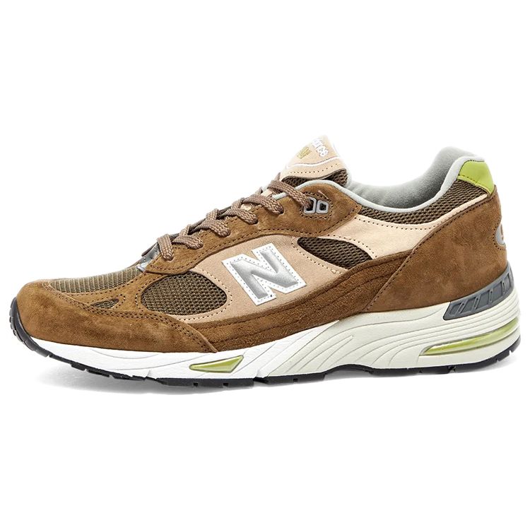 

New Balance 991 Made in England Коричневые мужские кроссовки M991OLB