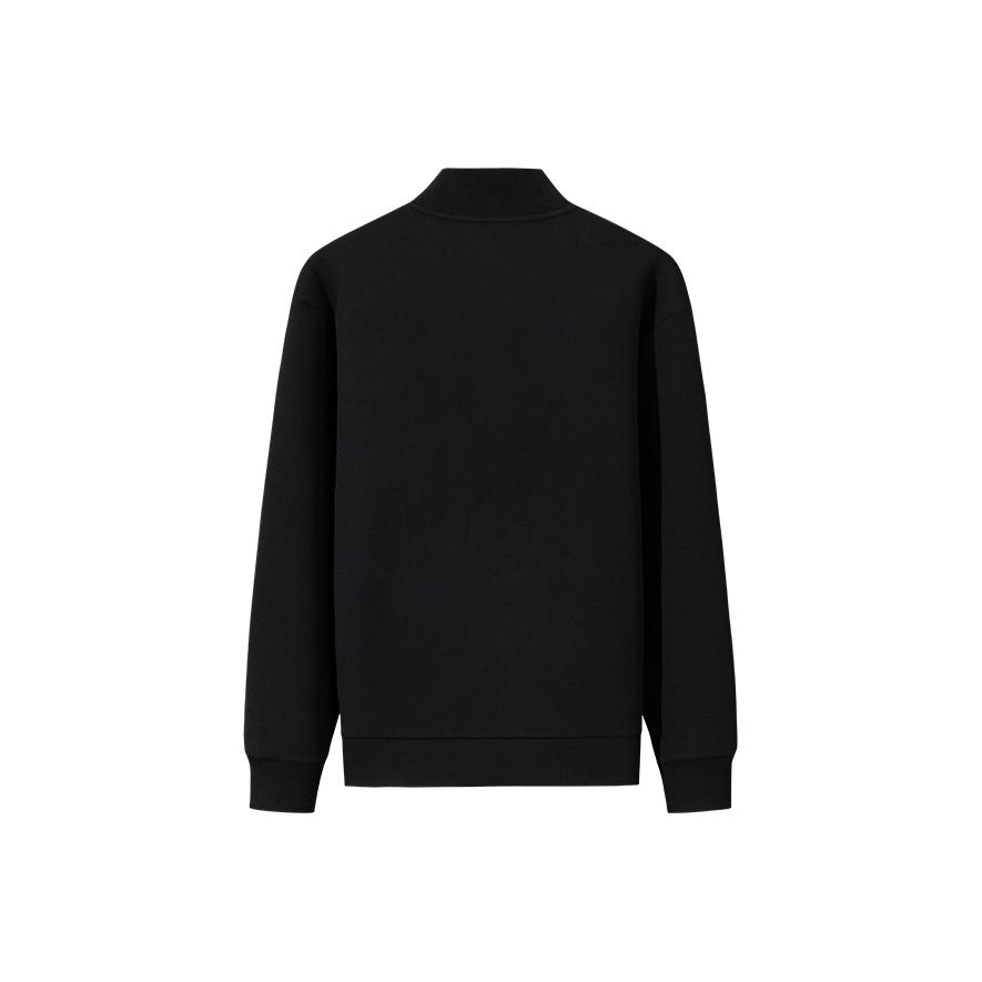 Anta Fashionable Simple Stand Collar Casual Loose Versatile Sweatshirt Men Tops 152541704-3