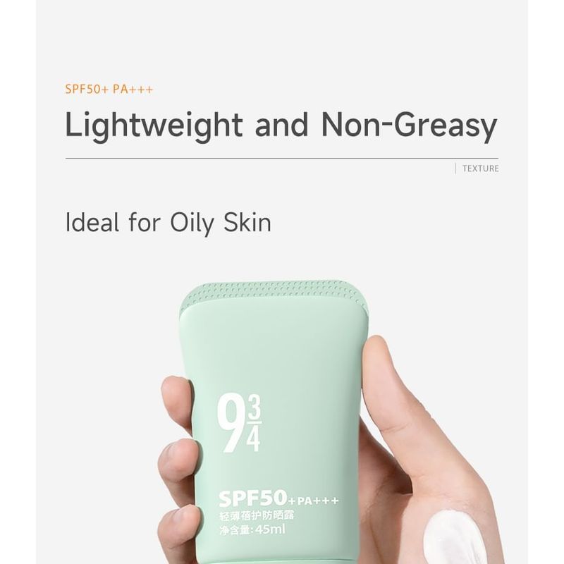 934 - Lightweight Oil-Control Sunscreen Lotion SPF 50+ PA+++