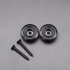 2pcs Electric Guitar String Trees String Trees Guitar  Retainer with Mounting Screws for Bass Guitar Parts Replacement