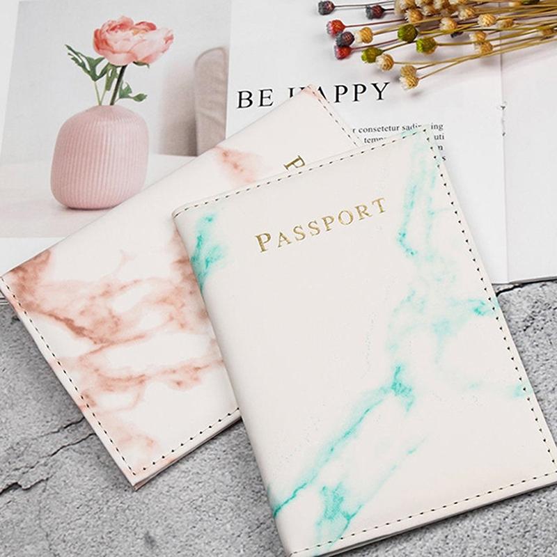Passport Cover Style Id Credit Card Passport Holder Case For Women Men