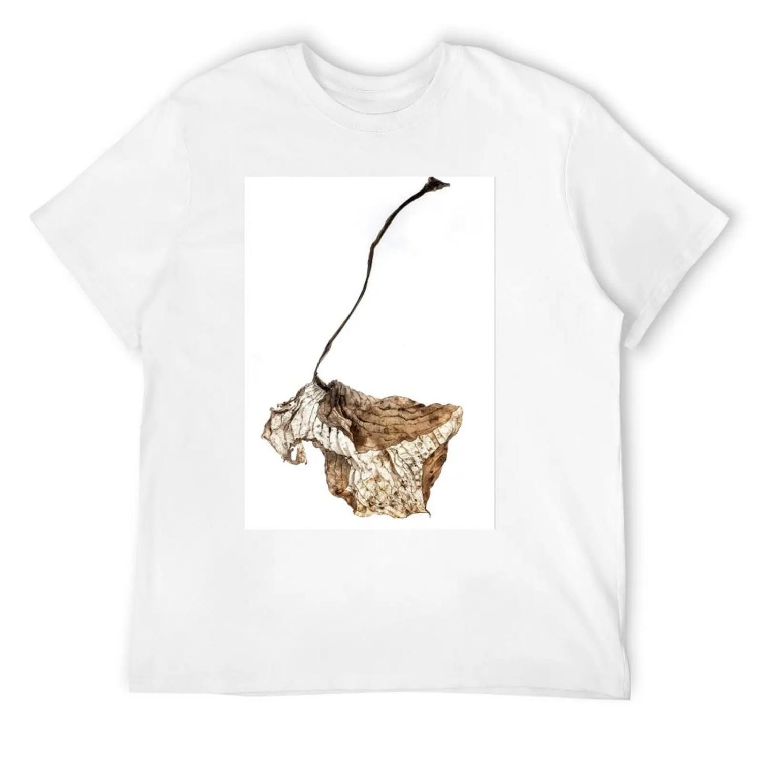 Dried Hosta Leaf T-Shirt topping anime stuff oversizeds t shirts for men S