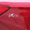 14.2*6.2Cm Lovely Dog Paw Vinyl Car Sticker Stying Bumper Window Decal Ornament Auto Body Emblem Exterior Accessories