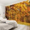 Modern Autumn Forest Curtains Fall Woodland Scenery Panels Window Curtain Bedroom Living Room Darkening Drapes Made Of Polyester Decor