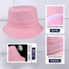 Cotton fisherman hat summer basin hat outdoor sunshade girls sun protection sun hat printing embroidery men