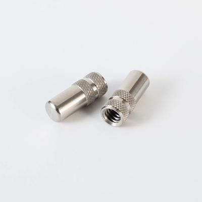 Orbitron Titanium Air Valve Cap Titanium Silver for Style French-English
