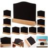 10Pcs/Set Reusable Wooden Message Board DIY Reminder Chalkboard Memo Board  Wedding Party