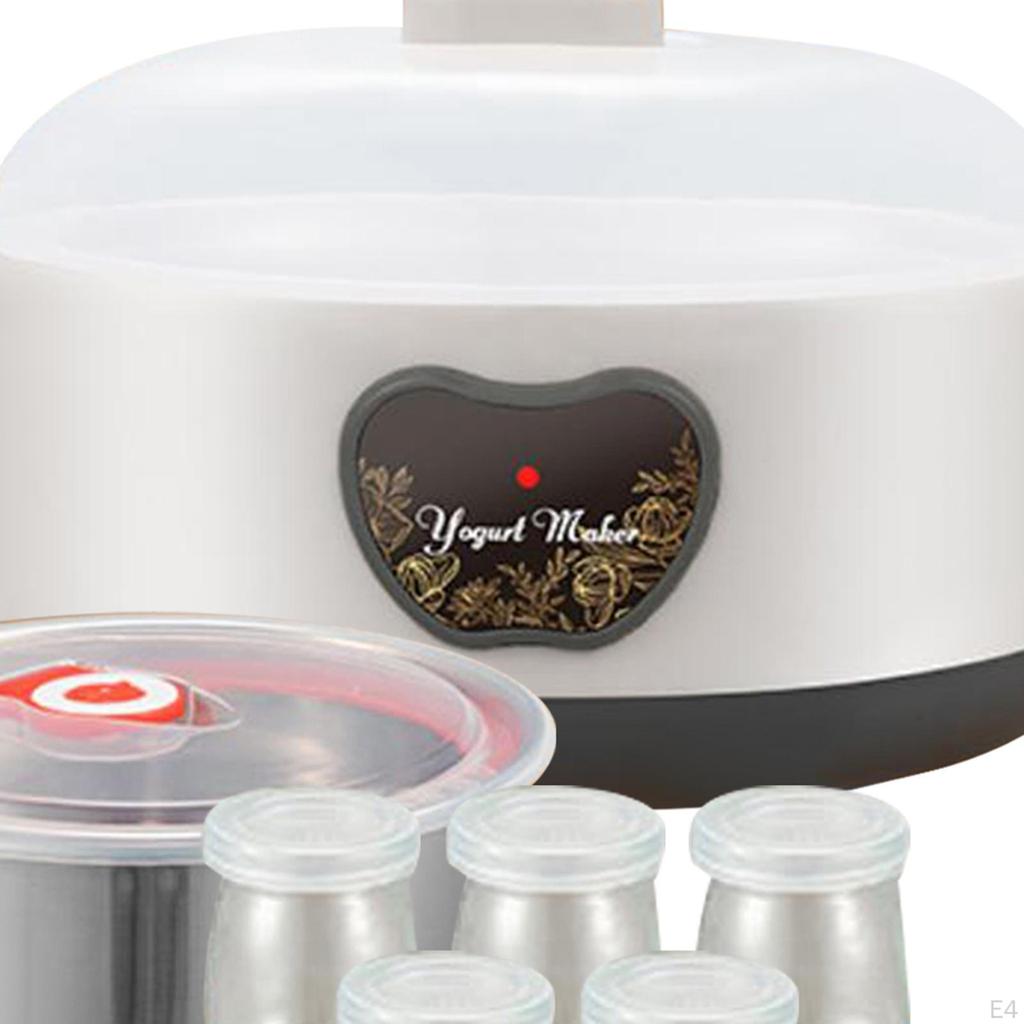 Automatyczna maszyna do jogurtu 1,2 l, domowa, cicha, wielofunkcyjna