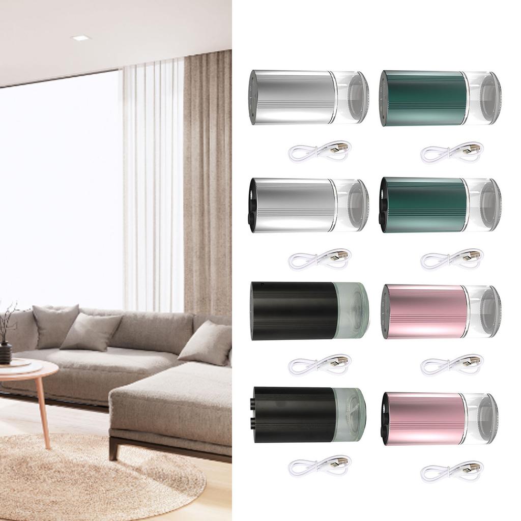 Car Air Freshener 3 Modes Lasting Odor Removal Aluminum Alloy Car Aromatherapy Diffuser Spray Type C Port for Car