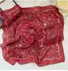 Women's Ethnic Style Leopard Print Scarf - Cotton Linen Silk Blend, Cashew Print, Autumn Accessory