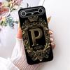 For Tecno KM9 Case For Tecno Pova Slim Cover Silicone Fashion Luxury A-Z Letters Cool Crown Soft Casing