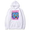 Autumn selling anime cat printed hoodie for daily casual wear solid color sports hoodie fashionable and warm hoodie