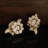 Luxurious Vintage Floral Diamond Ear Cuff – Elegant & Magnificent Earring