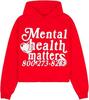Vintage Hip Hop Punk Street Print M Hoodie Top Sweater