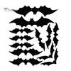 Bathroom And Kitchen Wall Decor Halloween 3D Stickers, Self-adhesive Peel Stick PVC Waterproof Non Residue Stickers Ghost/Bat/Spider Decals